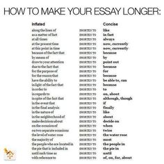 an image of how to make your essay longer