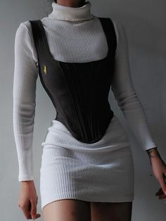 Corset Fashion, Edgy Outfits, Mode Inspiration, Lookbook Outfits, Outfits Casuales, Teen Fashion, Look Fashion, Classy Outfits