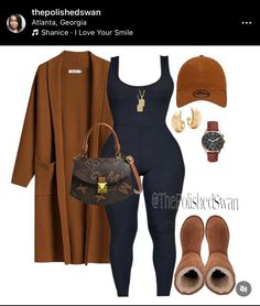 Cute Fall Warm Weather Outfits, Outfits With Tennis Shoes Black Women, Clothes To Wear Around The House, Tan Hoodie Outfit Black Women, Sunday Funday Outfit Fall, Fall Designer Outfits, Womens Plaid Shirt Outfit Fall, 40 Th Birthday Outfit Ideas, Gothic Brunch Outfit