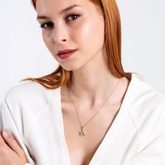 For women like me who love stylish and feminine jewelry, this Star of David Necklace is the perfect piece to add to your collection. It comes in 14k solid gold, which is extremely shiny and durable. The beautiful 14k gold Jewish star necklace can be worn as a stand-alone necklace or combined with other chains or necklaces depending on your outfit. Material: 14K Solid Gold Gemstone: Cubic Zirconia Closure: Spring ring Chain style: Cable Style: Minimalist Adjustable Length Elegant Gold Plated Charm Necklaces With Star Charm, Elegant Gold Plated Charm Necklace With Star, Elegant Jewelry With Star Charm, Elegant Star Charm Necklace, Tarnish Resistant, Elegant Star-shaped Tarnish Resistant Charm Necklace, White Gold Star Of David Jewelry, Elegant Star Of David Charm Necklace, Rose Gold Charm Necklace With Star Charm, Elegant Gold Star Of David Charm Necklace