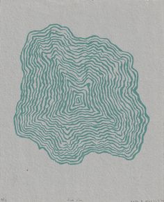 an image of a piece of paper with wavy lines on the top and bottom of it