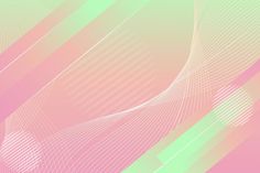 an abstract pink and green background with lines