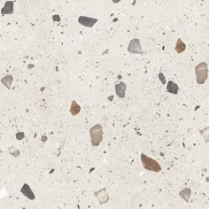 the floor is made up of small pieces of glass and gravel, which are embedded in concrete