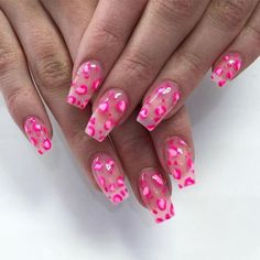 Polished Nails, Heart Nail Designs, February Nails, Drip Nails, Nagel Tips, Aesthetic Nails, Her Nails