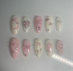 Victorian Nails, Vintage Ballet, Art Deco Nails, Drip Nails, Beige Nails