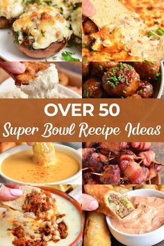 over 50 super bowl recipe ideas