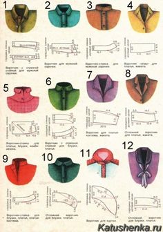 an old book with different types of clothing and instructions on how to sew them