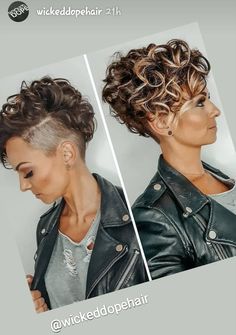 Men Short Hairstyle, Undercut Curly Hair, Shorthair Hairstyles Short Styles, Windows To The Soul, Curly Pixie Haircuts, Curly Hair Photos, Lashes Mascara, Short Hair Pixie Cuts