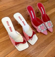 #miumiu #miumiushoes #heels Vintage Miu Miu, Miu Miu Heels, Shoes Heels Classy, Swag Shoes