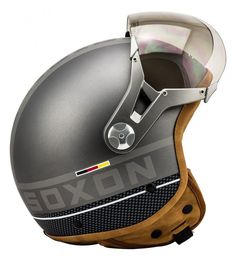 an image of a motorcycle helmet on a white background with the words foxon printed on it