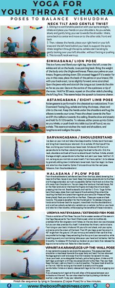 a poster with instructions on how to do yoga for beginners