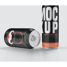 Softdrink Can Product Mockup Vol. 2.3 Design Web, Soft Drinks