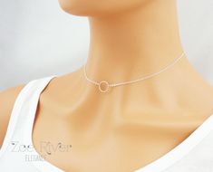 The simple circle symbolizes Eternity and also "Good Karma". It hangs on a short choker style fine chain with a quality spring clasp. Available in silver or rose gold - choose from the drop-down list above.HOW TO ORDER :* Choose colour from the drop-down list above* Choose chain length - The shorter choker lengths are adjustableTIP: measure a necklace you own, from end to end, to determine the size you needMatching bracelet available here:https://www.etsy.com/au/listing/465752310/silver-rose-gol Gold Moon Necklace, Crystal Teardrop Earrings, Karma Necklace, Mother Daughter Necklace, Necklace Elegant, Good Karma, Turtle Necklace, Daughter Necklace, Choker Style