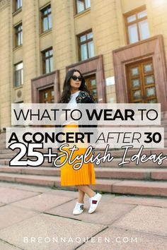 Find 25 stylish and age-appropriate concert outfits for women 30 and over. This article provides ideas for various styles and concert types, ensuring you look and feel your best. #ConcertFashion #OutfitsForWomenOver30 #StyleInspiration Concert Fashion, Concert Outfits, Concert Outfit, What To Wear, Style Inspiration, Concert, Clothes For Women