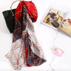 Color: #3 Luxury Silk Scarves, Luxury Silk, Mulberry Silk, Silk Scarf, Scarf Accessory, Silk, Color