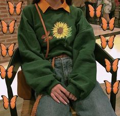 90's Fashion, Tumblr Fashion, Indie Outfits, Mode Inspo, Moda Vintage, 가을 패션, 80s Fashion