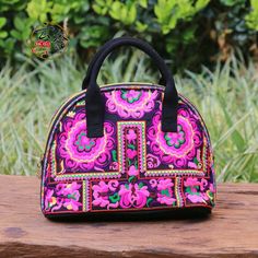 Size: 26CM *19CM Embroidered Tote Shoulder Bag, Ladies' Floral Embroidery Top Handle Bag, Embroidered Top Handle Shoulder Bag, Trendy Pink Embroidered Bag, Daily Use Bags With Multicolor Embroidery, Spring Multicolor Embroidered Shoulder Bag, Multicolor Embroidered Handheld Shoulder Bag, Pink Handheld Embroidered Shoulder Bag, Pink Embroidered Shoulder Bag