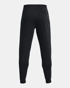 Ultra-soft cotton-blend fleece with brushed inside for extra warmth|Encased elastic waistband with external drawcord|Open hand pockets & secure snap back pocket Open Hands, Shirts For Leggings, Heather White, Fleece Joggers, Pants And Leggings, Snap Backs, Athletic Outfits, New Black, Under Armour