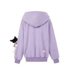 13DE MARZO Kuromi Bear Scarf Fleece Hoodie Thistle Size Chart ( in CM ) Chest Shoulder Length S 126 58 70 M 130 59.4 72 L 136 61.5 75 Long Sleeve Hoodie With Fleece Lining For Loungewear, Cozy Fit Long Sleeve Hoodie With Fleece Lining, Fleece Hooded Sweatshirt With Drawstring, Fleece Hoodie Sweater With Adjustable Hood, Cozy Fit Fleece Hooded Jacket With Long Sleeves, Cozy Fleece Hooded Jacket With Drawstring, Hooded Sweater With Fleece Lining, Hooded Fleece Sweater With Fleece Lining, Fleece Hooded Jacket