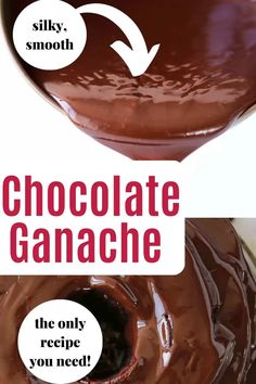 chocolate ganache is the only recipe you need