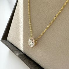 Buy 1 Carat Lab Grown Diamond Pendant Necklace, Top Quality Diamond Pendant 14k White/yellow/rose Gold, 1 Carat Round Diamond Solitaire Pendant Online in India - Etsy Gold Necklace With Brilliant Cut For Anniversary, Gold Brilliant Cut Necklace For Anniversary, Gold Necklaces With Brilliant Cut For Anniversary, Gold Necklace With Prong Setting In 14k Gold, Gold Solitaire Diamond Necklace Gift, Classic Gold Necklace With Brilliant Cut, Classic Gold Heart Cut Diamond Necklace, Classic 14k Stamped Diamond Necklace As Gift, Classic 14k Stamped Diamond Necklace Gift