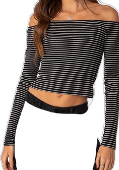 Trendy Striped Stretch Crop Top, Casual Striped Ribbed Tops, Trendy Ribbed Black Top, Trendy Striped Crop Top, Striped Stretch Crop Top, Ribbed Top, Pacsun, Collage, Pins