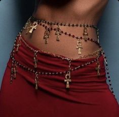 Waist Jewelry, Mode Hippie, Estilo Hippie, Belly Jewelry, Mode Boho, Mode Inspo, Dream Jewelry