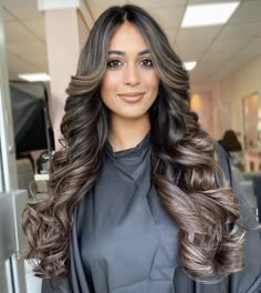 Ball Hairstyles For Long Hair, Hairstyles For Long Hair Curly, Loose Hairstyle, Big Curls For Long Hair, Hairstyle Black Hair, Long Hair Curls, Curls For Medium Length Hair, Long Hair Curly, Curly Hair Long