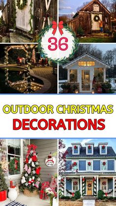 Outdoor Decor Christmas Diy, Christmas Ideas Wishlist, Outdoor Christmas Displays, Outdoor Christmas Light Ideas, Outdoor Christmas Decoration Ideas, Outdoor Christmas Decor Ideas, Yard Diy, Outdoor Christmas Decor, Christmas Decoration Ideas