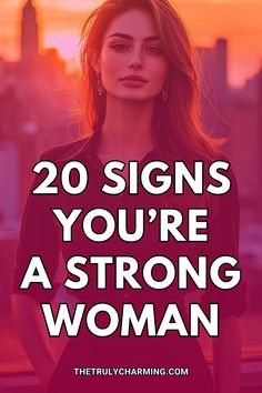 Discover the signs that reveal you are a strong woman. This article highlights the key traits and behaviors that reflect inner strength and resilience, helping you recognize and embrace your own power. Tough Woman, Relationship Boundaries, A Strong Woman, Strong Female Characters, The Better Man Project, Moral Values, Mentally Strong, Strong Female, Embrace Change