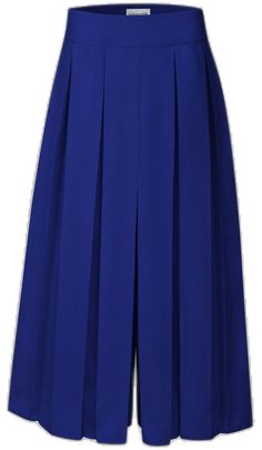 Indigo Wide-leg Pants With Pockets, Luxury Blue Pleated Skirt, Relaxed Fit, Ethical Brands, Blue Trousers, Price Match, Skirts With Pockets, Independent Designers Fashion, Couture Fashion, Sustainable Fashion