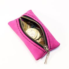 Material: leather Color: pink Length: 10cm Width: 5cm Very small and comfortable to wear mini coin wallet If you have any questions please write :) Pink Pouch Coin Purse As Gift, Pink Leather Wallet Perfect As Gift, Handmade Pink Wallets For Everyday Use, Pink Coin Purse With Card Slots As Gift, Pink Leather Wallet As Gift, Pink Leather Coin Purse As Gift, Pink Pouch Coin Purse Gift, Pink Coin Purse With Card Slots For Gift, Pink Leather Coin Purse For Gift