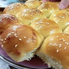 the buns have sesame seeds on them