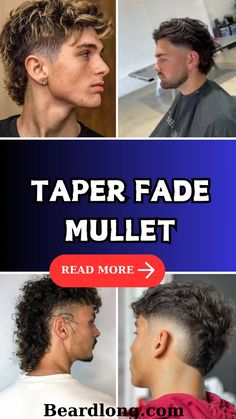 Ready to stand out with a daring hairstyle? The taper fade mullet is the perfect fusion of classic and modern, offering a unique look that’s both edgy and stylish. This haircut combines the clean lines of a taper fade with the bold flair of a mullet, creating a distinctive style that’s making waves in 2024-2025. Click to discover how to master this bold haircut and make it your own!  #TaperFadeMullet #MensHairstyles #HairTrends #BoldStyle #ModernMullet Tapered Fade Mullet Men, 2024 Mullet Hairstyle Men, Mens Modern Mullet Haircut, Drop Fade Mullet, Fade Mullet Haircut, Tapered Mullet, Mens Mullet Hairstyle Modern, Modern Mullet Fade, Mullet Fade Haircut