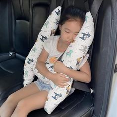 PRICES MAY VARY. 【Universal Size & Adjustable】Size: 65x47cm/25.5X18.5in. Adjustable safety buckcle, easy to use. Soft travel pillows are universal size for all car or airplane seats, suitable for adults and children. 【Comfortable Pillow】Our car travel neck pillow unique U-shaped backrest suitable for multi-scene uses, it help to relax yourselves, allow your kids and you to enjoy sleep during long-distance journeys. 【Unique H-shaped Design】Our travel pillow for car is specifically designed with a Kids Travel Pillows, Car Seat Pillow, Seat Belt Pillow, Travel Pillows, Head Pillow, Neck Pillow Travel, Sitting Posture, Child Car Seat, Comfortable Pillows