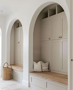 Mudroom Remodel, Limestone Pavers, Mudroom Laundry Room, Chic Interior Design, Mudroom Design, Ranch Style Homes, Love More, Not Me, Mud Room