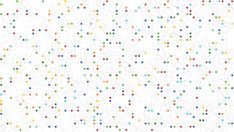 an image of colorful dots on white paper