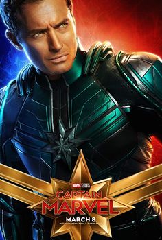 the movie poster for captain marvel