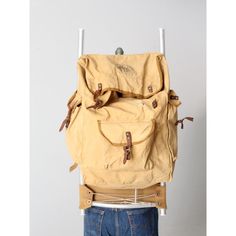 This is a 1960s vintage Boy Scouts of America backpack.  The #206 Two-Way Frame pack has a canvas bag with leather straps and multiple pockets that sets on an aluminum frame. Vintage Travel Backpack With Pockets, Vintage Standard Backpack For Adventure, Retro Canvas Backpack, Vintage Waxed Canvas Backpack For Outdoor Activities, Vintage Adventure Backpack With Pockets, Vintage Canvas Backpack For Outdoor Activities, Vintage Backpack For Everyday Use, Vintage Waxed Finish Backpack, Vintage Backpack For Outdoor Activities