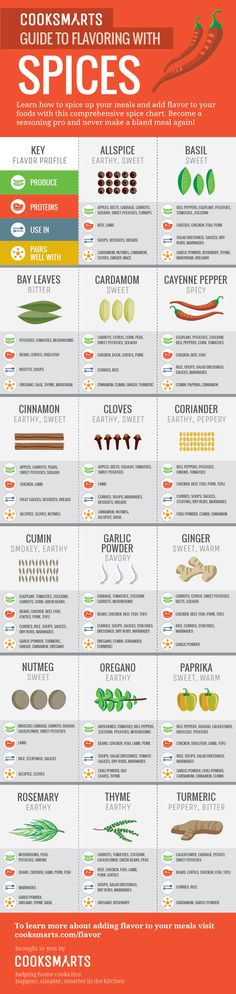 the different types of spices and how to use them