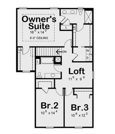 the floor plan for this house