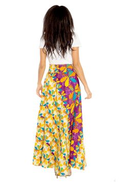 Multicolor Maxi Dress With Elastic Waistband For Summer, Flowy Maxi Skirt With Boho Print, Casual Multicolor Tiered Maxi Dress, Vacation Wide Leg Maxi Skirt With Floral Print, Flowy Flared Maxi Dress For Vacation, Elegant Multicolor Maxi Dress With Elastic Waistband, Vacation Maxi Dress With Flared Flowy Skirt, Maxi Skirt With Elastic Waistband For Vacation, Bohemian Multicolor Maxi Dress With Elastic Waistband