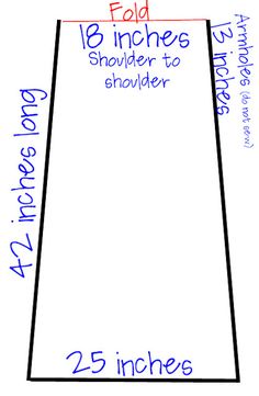 a diagram showing how to measure the width of a dress with measurements for each piece