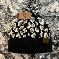 Nwt Cc Stocking Hat! Super Soft Stocking Hat, Soft Colors, Black White, Women Accessories, Black And White, My Style, Hats, Women Shopping, White