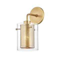 Elanor Wall Sconce Aged Brass Contemporary Wall Sconces, Hudson Valley, Polished Nickel