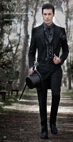 Wedding Tuxedo For Men Goth, Mens Victorian Wedding Suit, Bridgerton Tuxedo, Victorian Masquerade Ball Men, Mascarade Men Outfit, Bridgerton Dresses Men, Mens Gothic Formal Wear, Masquerade Suit Men, Gothic Groom Suit