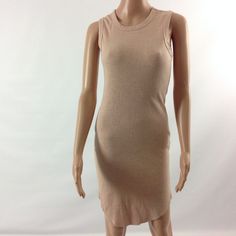 F40 Rue21 Women's Bodycon Tank Dress Tan Size M Cotton Blend Length 38" Armpit To Armpit 16" Summer Longline Bodycon Dress, Fitted Longline Bodycon Summer Dress, Fitted Longline Bodycon Dress For Summer, Stretch Longline Bodycon Summer Dress, Spring Bodycon Longline Dress, Spring Longline Bodycon Dresses, Spring Longline Fitted Bodycon Dress, Casual Longline Bodycon Midi Dress, Casual Sheath Bodycon Dress