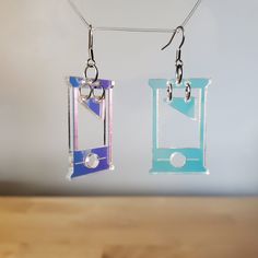 Subscribe to our email newsletter for updates on sales and new product releases! https://eleganceandgeekery.com/pages/sign-up-page  @EleganceAndGeekery on Instagram/Tiktok/Facebook/YouTube Description: These earrings (excluding the earring hook and metal loop) measures approximately 1.6x1 inches (4x2.5 cm). Add some spookiness to your outfit or just make a fashionable statement!  Note: The colors may appear different in person than on your computer screen due to your screen settings.  If you hav Gothic Nickel-free Earrings For Alternative Fashion, Punk Earrings Gothic Jewelry, Trans Earrings, Youtube Description, Top Surgery, Pastel Goth Earrings, Creepy Earrings, Pride Earrings, Earrings Gothic