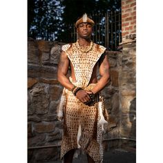 Our authentic Zulu warrior outfits are handmade in South Africa by a 70 year old Zulu warrior. The Zulu warrior outfit consists of 4 pieces namely: Mbata (Chest and back cover), Umghele (Headband), Slene (Front Cover) and Ibheshu (Back Cover). The Zulu (also amaZulu, means "sky") are an African ethnic group of the Bantu with more then eleven million people and the largest ethnic group in South Africa. They live mainly in the South African province of KwaZulu-Natal. The language of the Zulu is is Africa Warrior, Heritage Day South Africa, Warrior Outfits, Africa Fashion Traditional, Zulu Traditional Attire, Zulu Wedding, Africa Tribes, Zulu Warrior, African Mythology