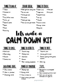 Nervus Vagus, Calm Down Kit, Mental Health Activities, Health Activities, Mental Health Therapy, Self Care Bullet Journal, Writing Therapy, Vie Motivation, Therapy Worksheets